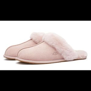 BNIB Ugg Scuffette ii Rose Grey Pink Size 8